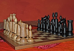 Vollendete Schachfiguren