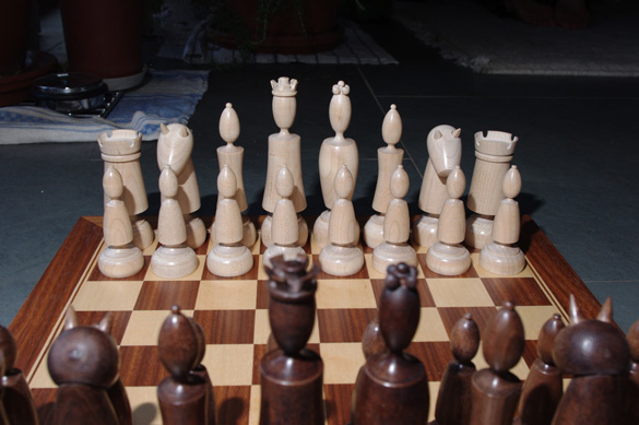 Schachspiel von Patrick Closhen