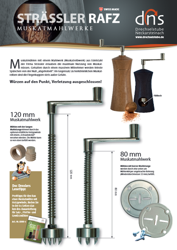 Muskatmahlwerke