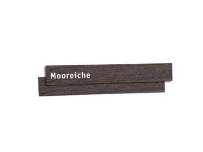 2 Stück Minikantel Mooreiche, ca. 22 x 22 x 150 mm (Einschnitt 2005)