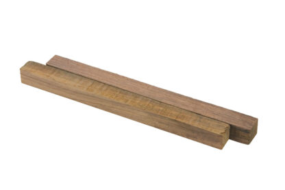 2 Stück ostindischer Palisander, ca. 15 x 15 x 235 mm, Einschnitt 1995