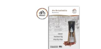 dns-Bauanleitung: Brotzeitmühle, 2018 mit dem SWR gedreht, 24 S.  DIN A5