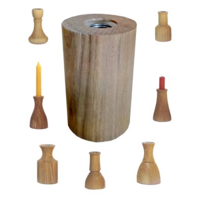 Escherohling für Kerzenleuchter Ø 70 x 120 mm