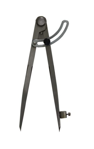 Zirkel mit Bleistifthalter, Länge ca. 300 mm