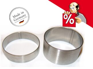 Edelstahlring für Mühlen