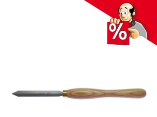 6 mm Abstechstahl, Rautenform, mit Heft