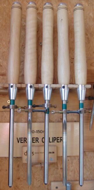 Angebot € 145,- statt € 183,- Ø 13 HSS-Tool, 280 mm Hainbucheheft, grüner Anschliff, Hilfsring