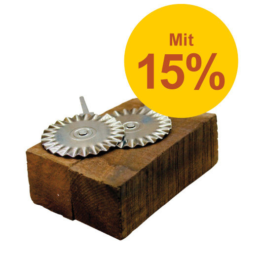<strong>  15+2 % Angebot   </strong> Teigrädchen, 2 Stck., Ø30 mm, 2 Stck. Palisander 40 x 40 x 130 mm, max. 15% Rabatt