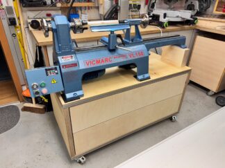 Fahrbarer Drechselarbeitplatz von Frank Rückner