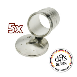 Angebot mit 20% Rabatt 5 dns-Streuer aus Edelstahl, Loch Ø 1,0 mm