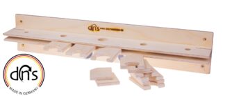 dns-Werkzeughalter mit einem Magnet, 11 Plättchen und Schrauben