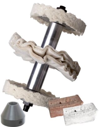 Angebot mit 20% PV dns-Polierwelle mit M33-Aufnahme (330 mm), inkl. 2 Pasten, PV 10%