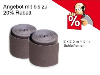 Angebot: 2 x Schleifleinen à 2,5 m