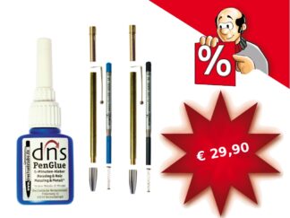 Angebot Listenpreis € 41,80 je ein Twister blau, schwarz und dns-Penglue