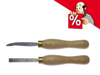 18 TPI Strehler-Set aus HSS, mit Heft